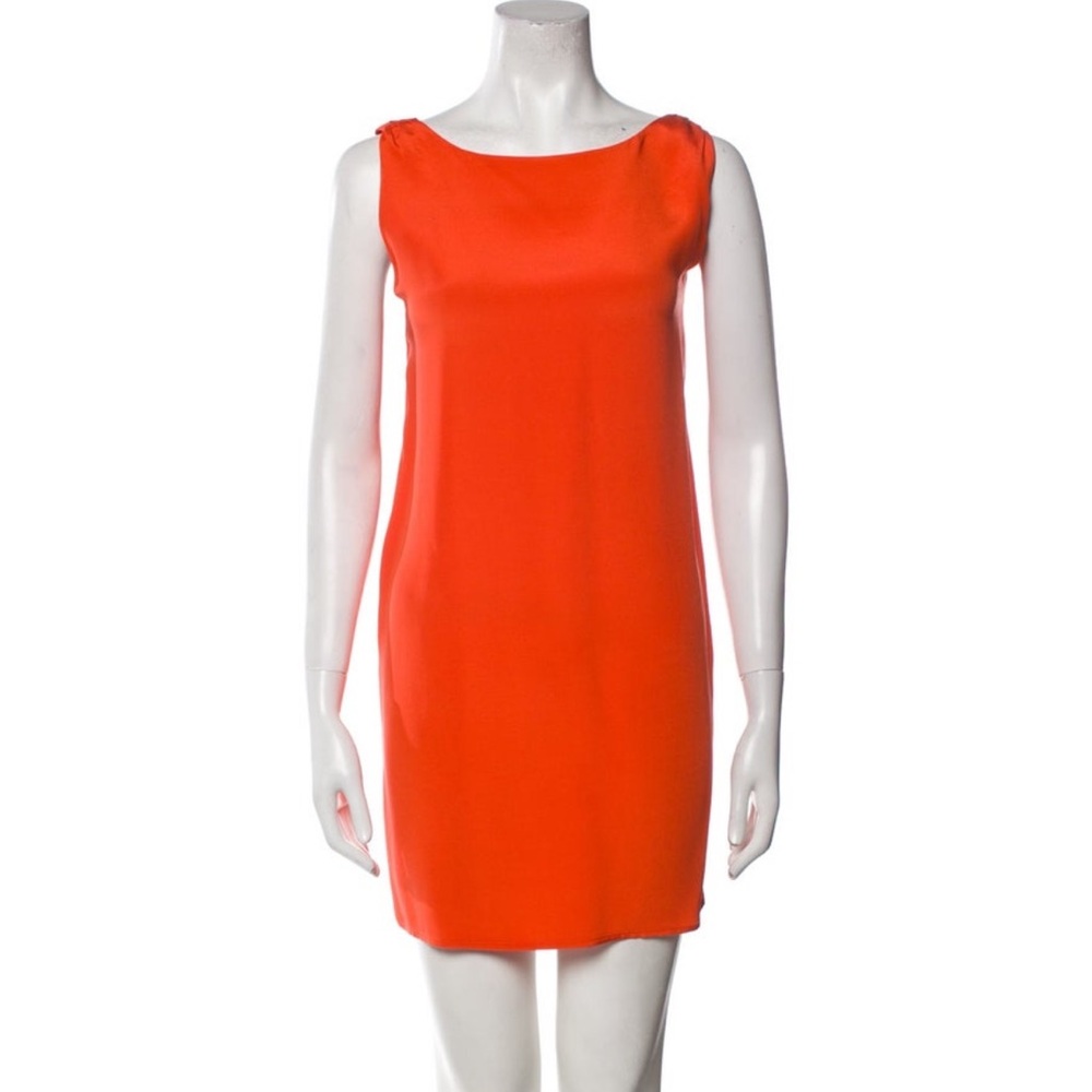 NWT Ralph Lauren Orange Silk Mini Dress size 6